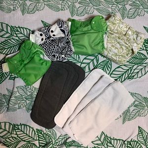 BumGenius and Kawaii Baby Cloth Diapers